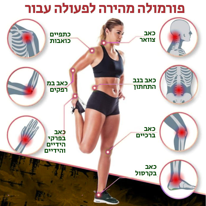 LumbarEase™ | ספריי למפרקי גב