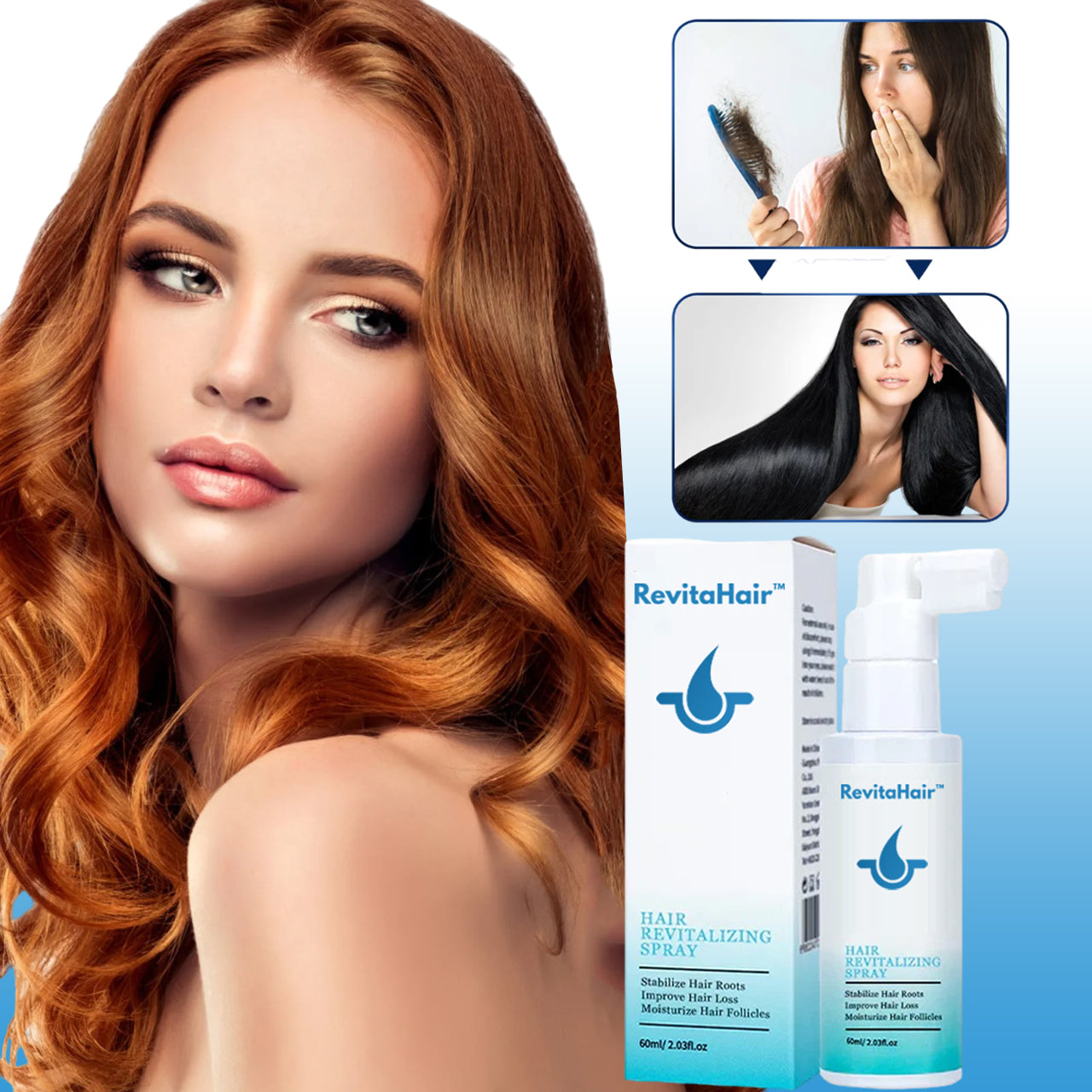 RevitaHair™ | ספריי לשיקום שיער