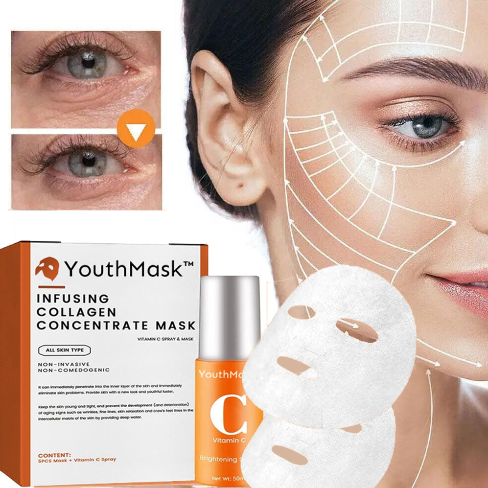 YouthMask™ | מסכת נגד הזדקנות עם הזרקת קולגן