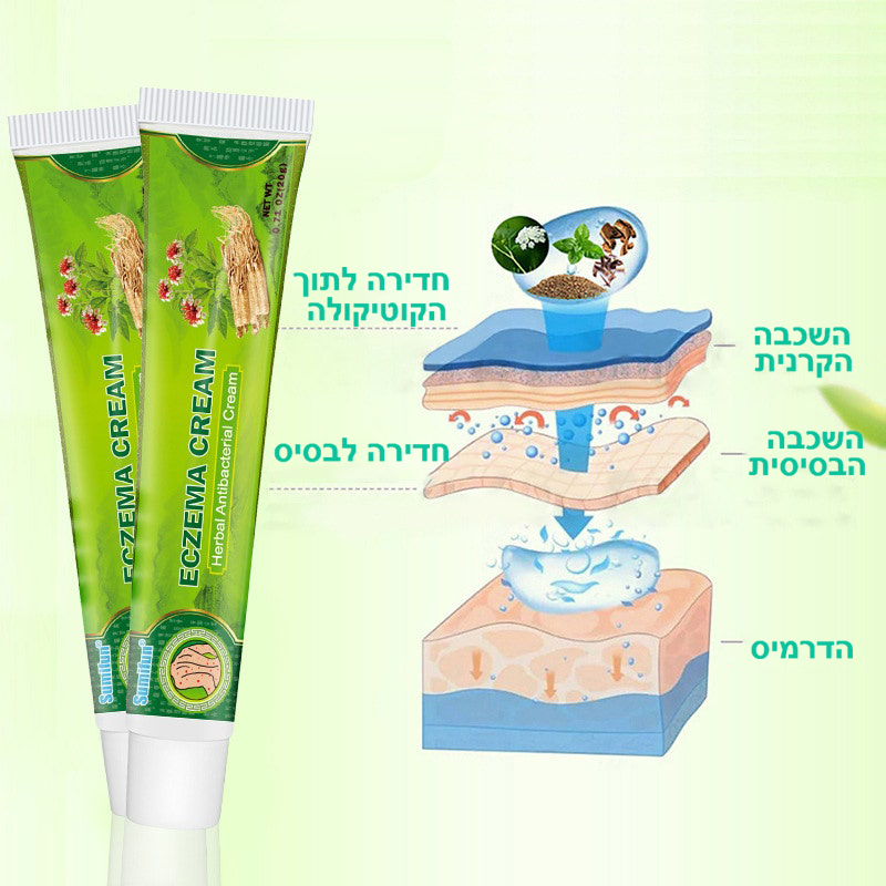 DermiClear™ | קרם רפואי מעשבי תיבול