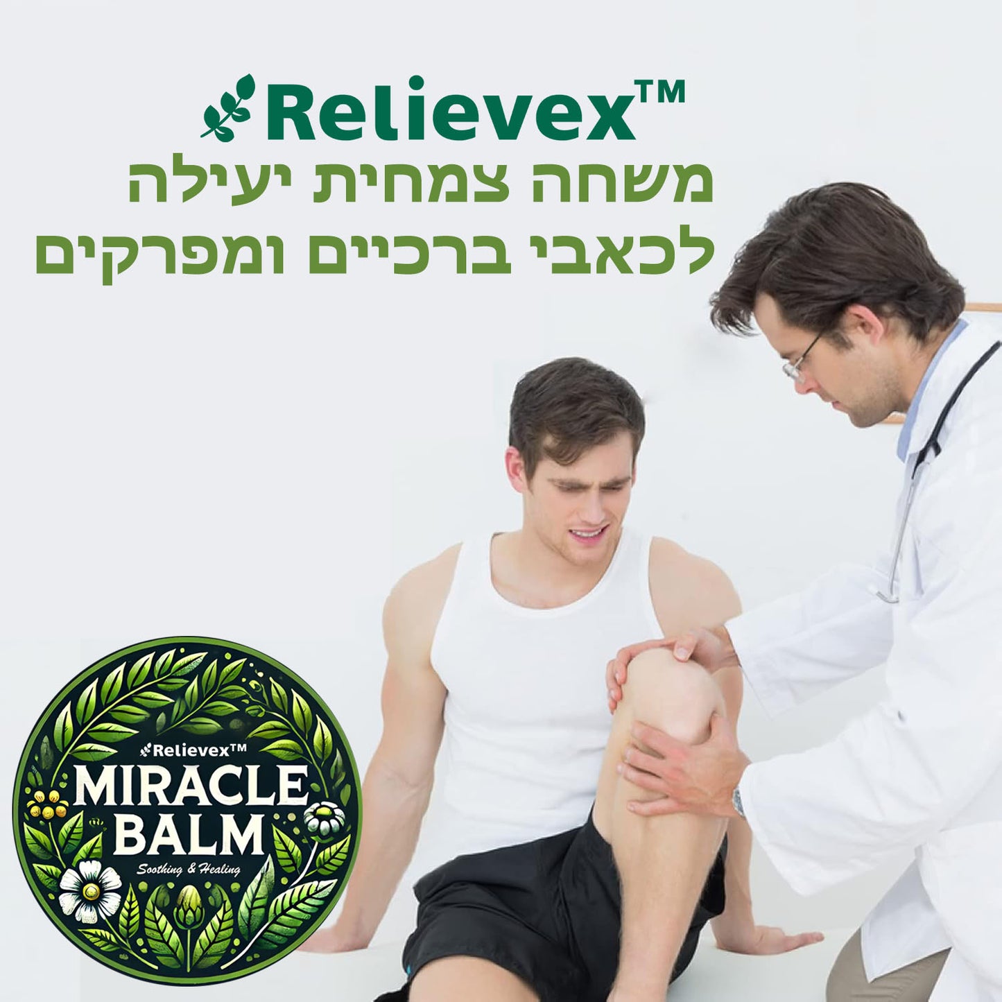 Relievex™ | משחת הפלא להקלה על כאבים
