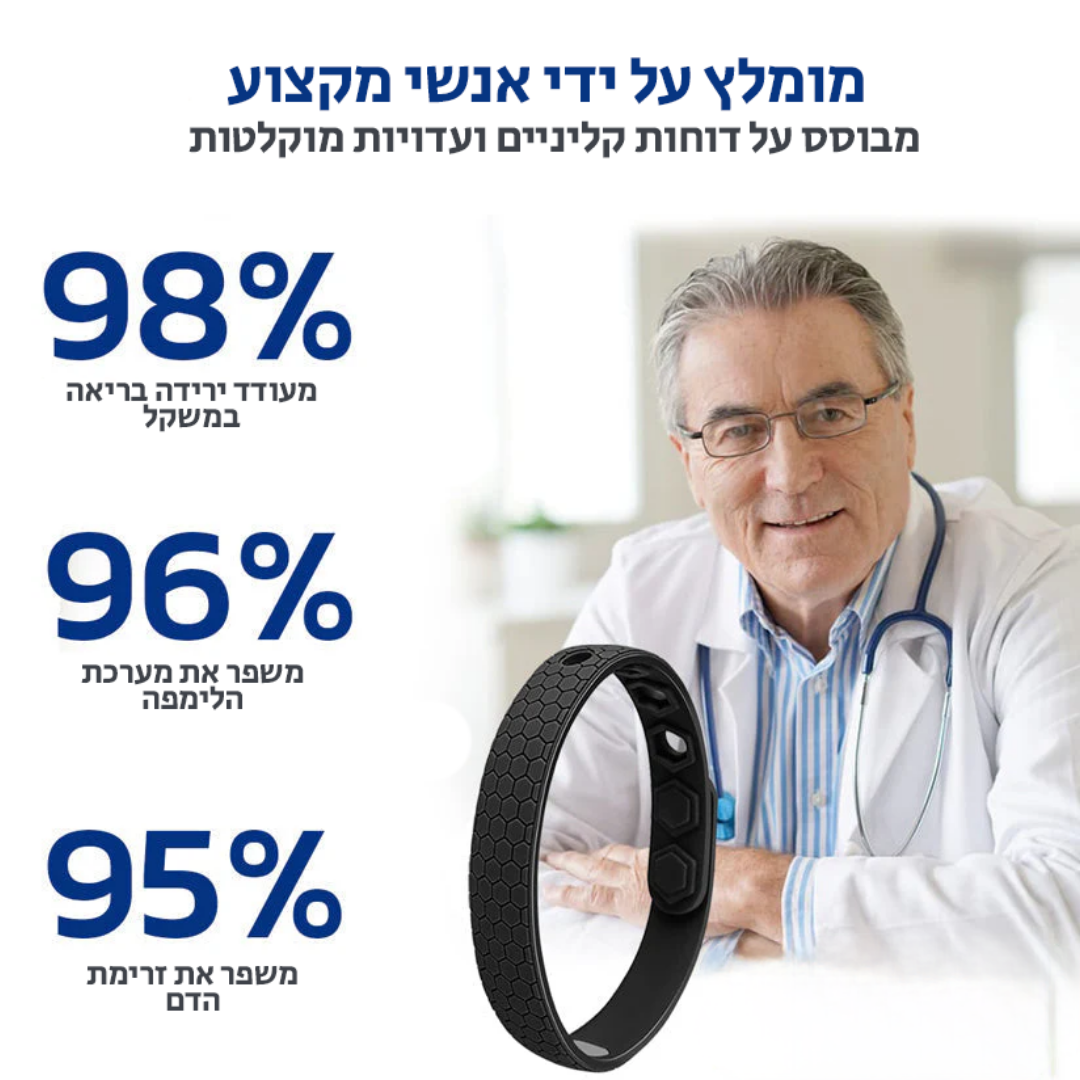 LymphPulse™ | מגביר ניקוז לימפה ומנקה רעלים תוך 3 ימים!