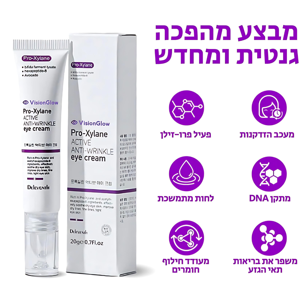 VisionGlow™ | הסרת שקיות עיניים רק 10 דקות