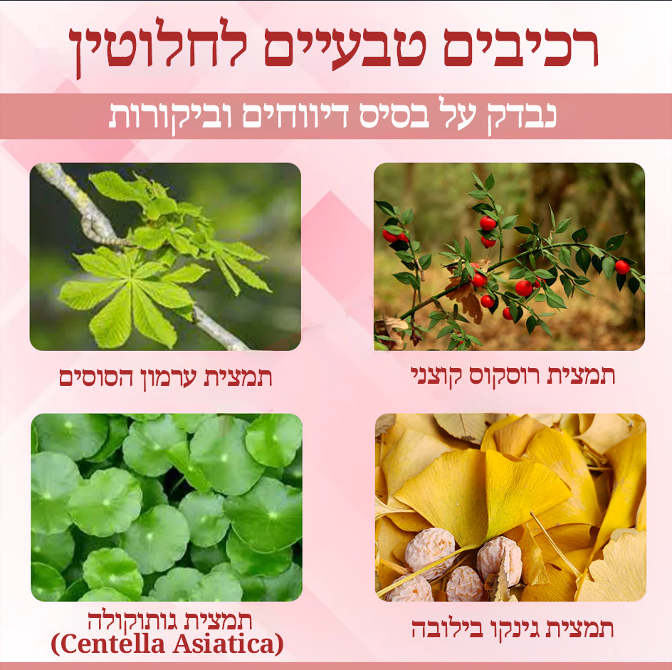 SwellRelief™ | קרם לעיסוי לניקוז לימפתי
