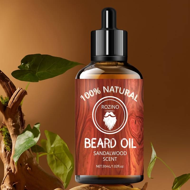 BeardBloom™ | שמן לזקן מרטיב טבעי עם ניחוח עץ הסנדל