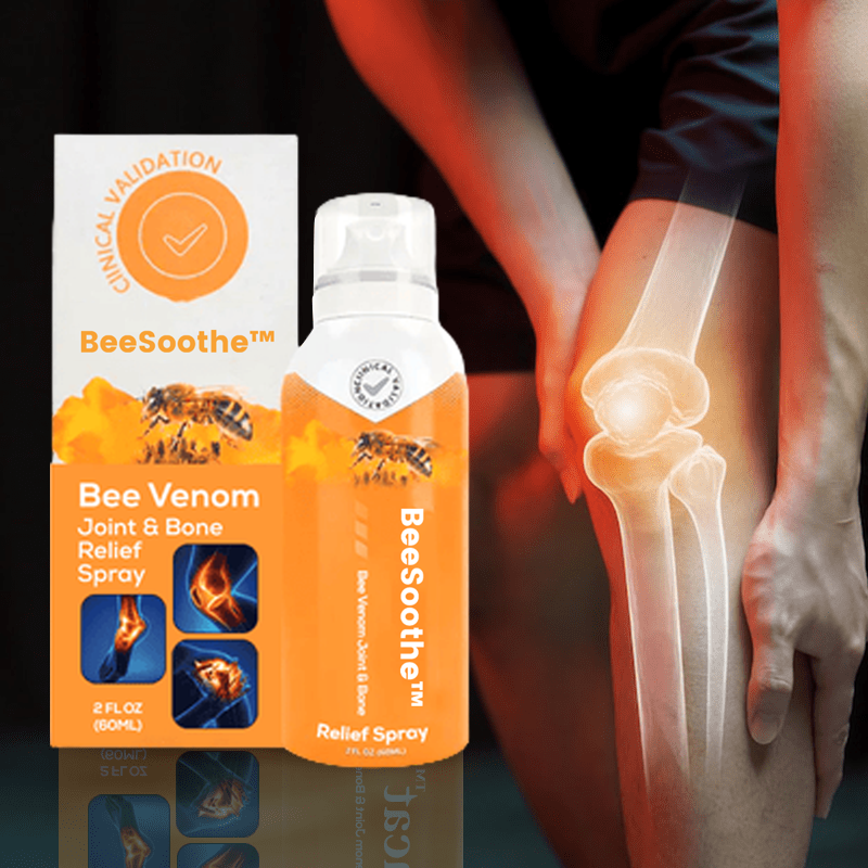 BeeSoothe™ | תרסיס הקלה למפרקים ועצמות באמצעות רעל דבורים