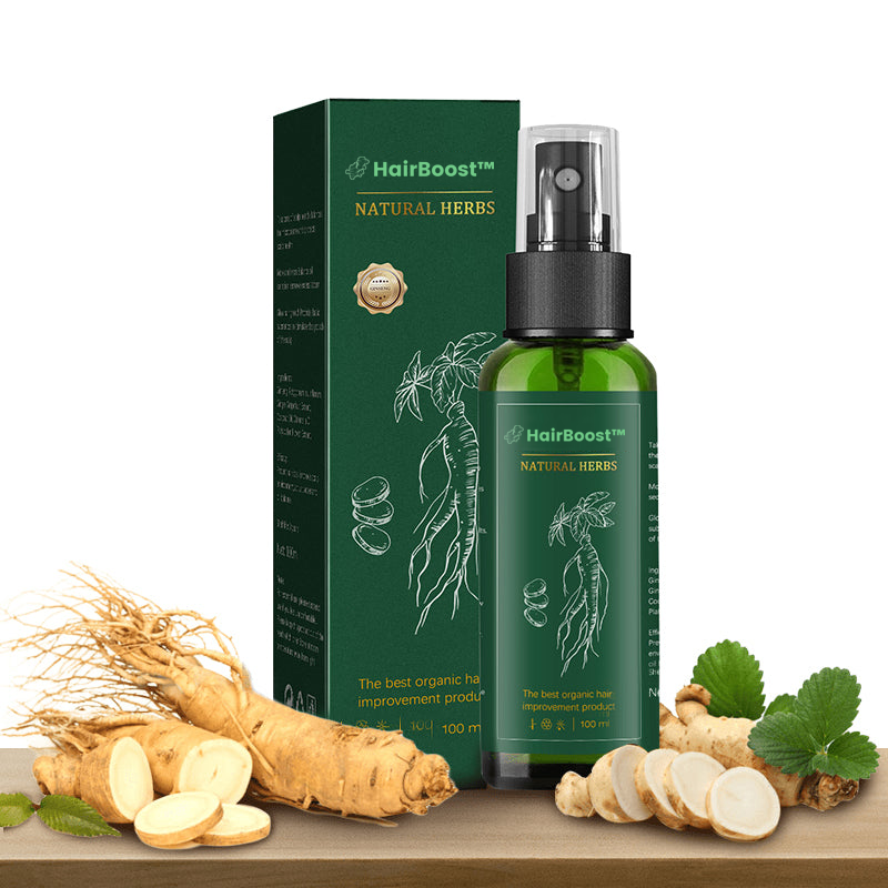 HairBoost™ | תכשיר רג'ור השיער בג'ינסנג אדום