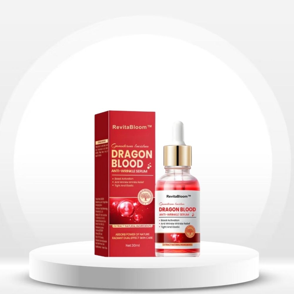 RevitaBloom™ | סרום אנטי-קמטים עם ריישי ודם הדרקון