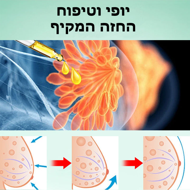 PerfectBust™ | שמן תמצית טבעי המעצים וממצק את החזה