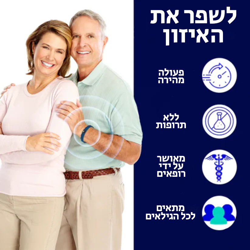 IonFlex | שפרו את שיווי המשקל והניידות שלכם ב-97% תוך 24 שעות בלבד!