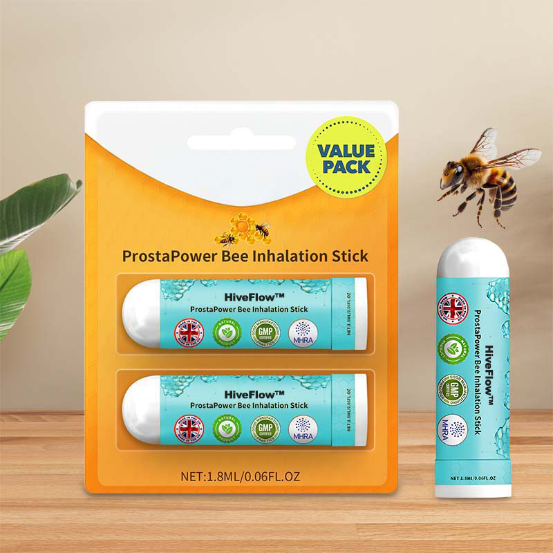 HiveFlow™ | מפחית אי נוחות בערמונית ב-97% תוך 3 ימים בלבד!