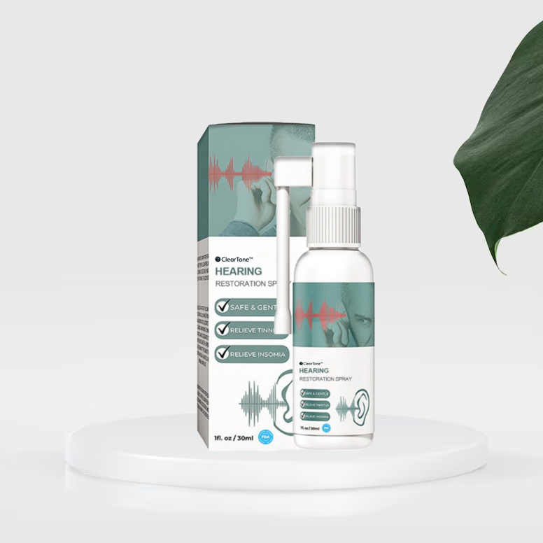 ClearTone™ | ספריי לשיקום שמיעה