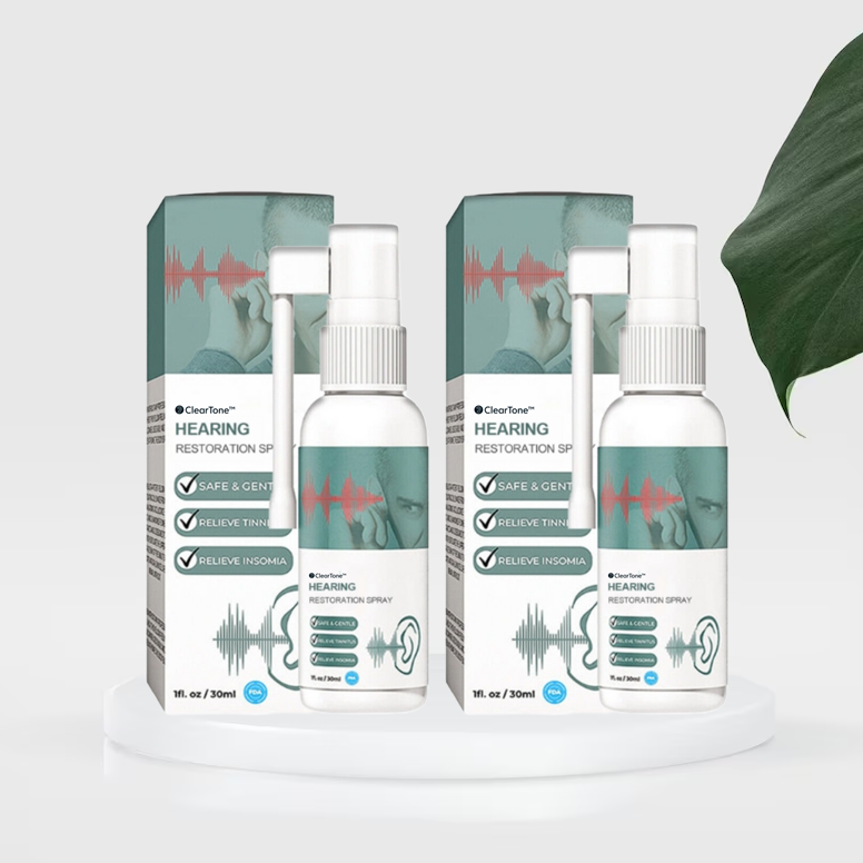 ClearTone™ | ספריי לשיקום שמיעה