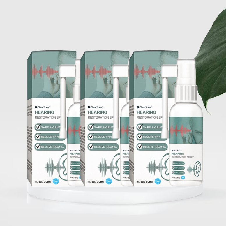 ClearTone™ | ספריי לשיקום שמיעה