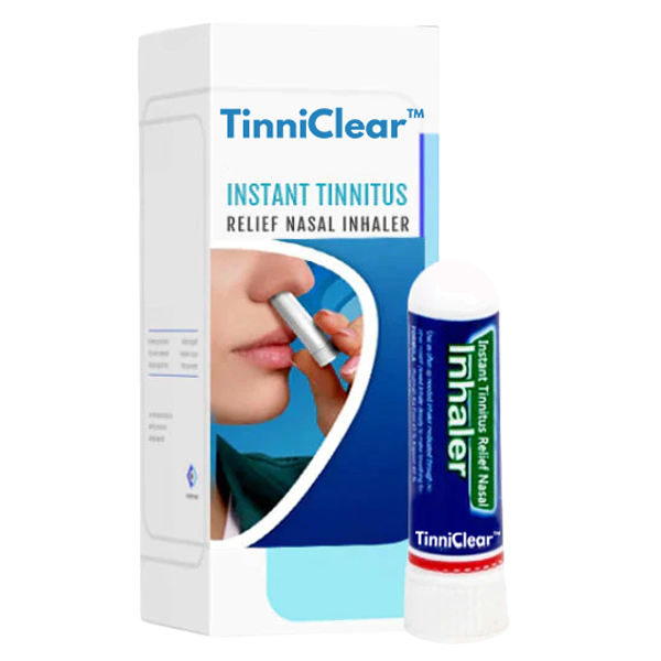 TinniClear™ | משאף אף להקלה מיידית בטינטון