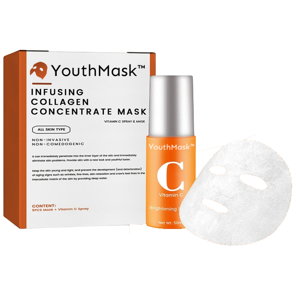 YouthMask™ | מסכת נגד הזדקנות עם הזרקת קולגן