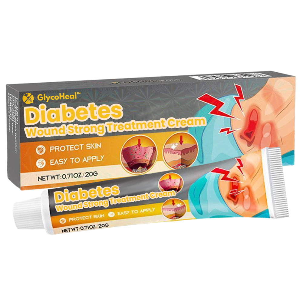 GlycoHeal™ | קרם עוצמתי לטיפול בפצעים סוכרתיים