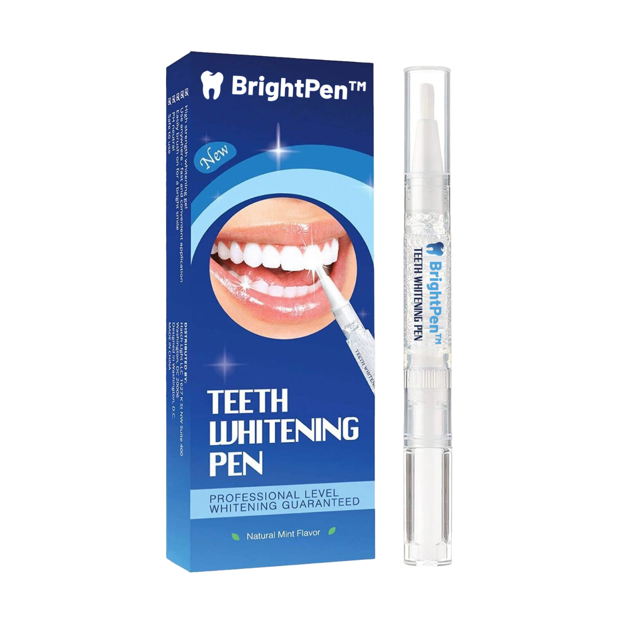 BrightPen™ | עט עם סרום רפואי להלבנת שיניים