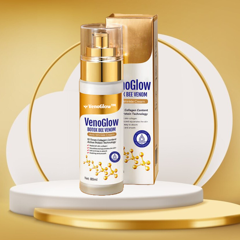 VenoGlow™ | קרם בוטוקס עם ארס דבורים נגד קמטים
