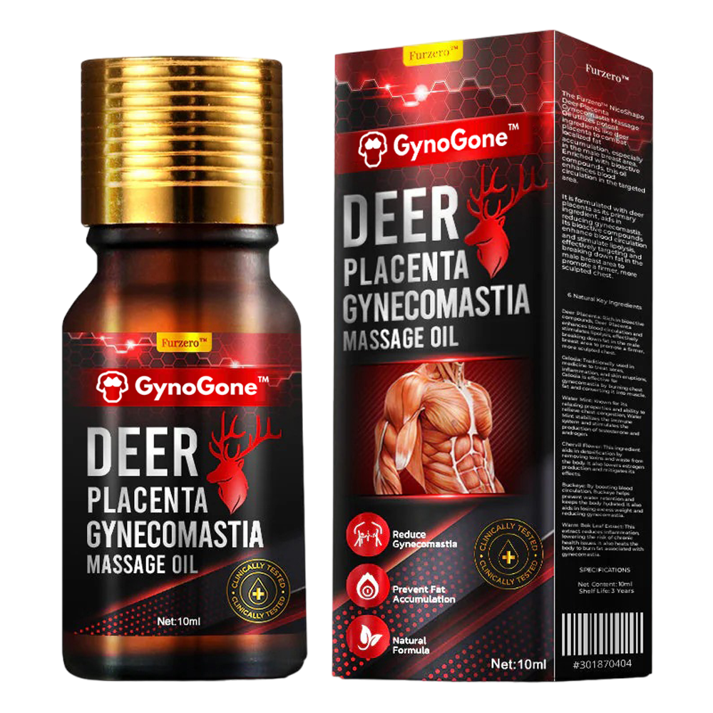 GynoGone™ | שמן עיסוי לגינקומסטיה מפלצנטת איילים