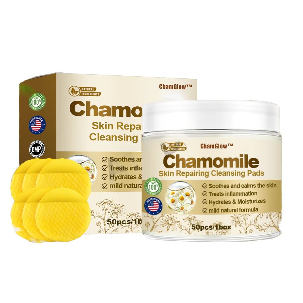 ChamGlow™ | פדים לניקוי ותיקון העור עם קמומיל