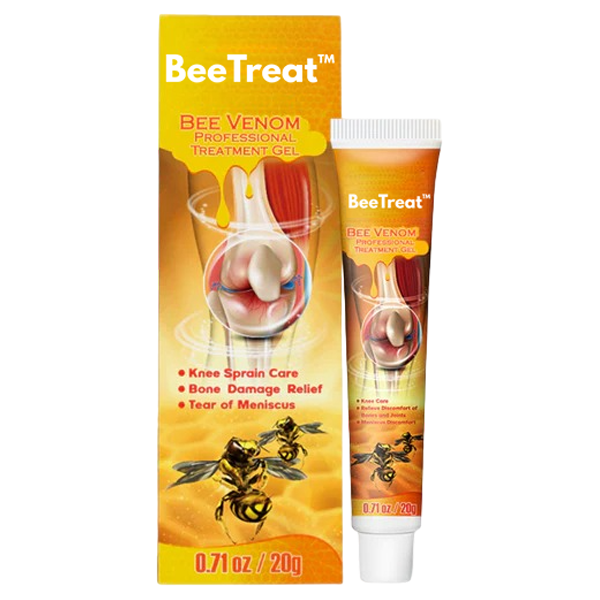 BeeTreat™ | ג'ל מקצועי לטיפול במפרקים ועצמות עם ארס דבורים