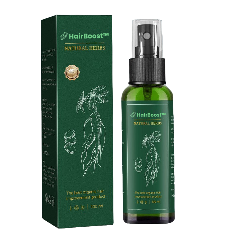 HairBoost™ | תכשיר רג'ור השיער בג'ינסנג אדום