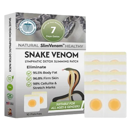 SlimVenom™ | טלאי ניקוי רעלים מארס נחש למערכת הלימפה