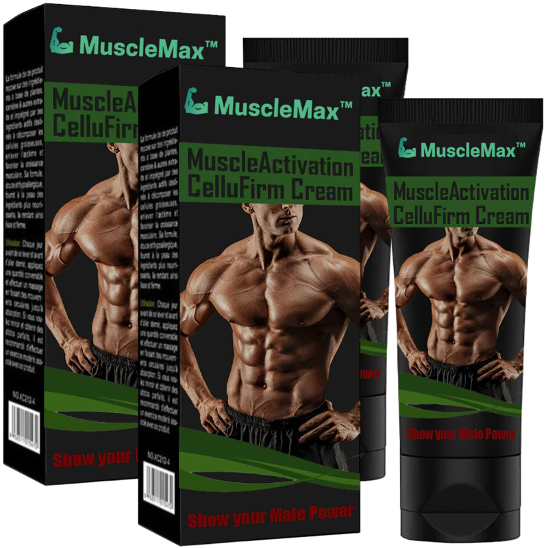 MuscleMax™ | קרם למיצוק והרזיה