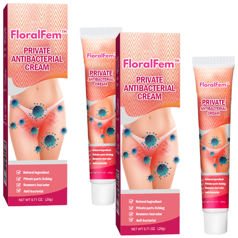 FloralFem™ | קרם אנטיבקטריאלי פרטי לנשים