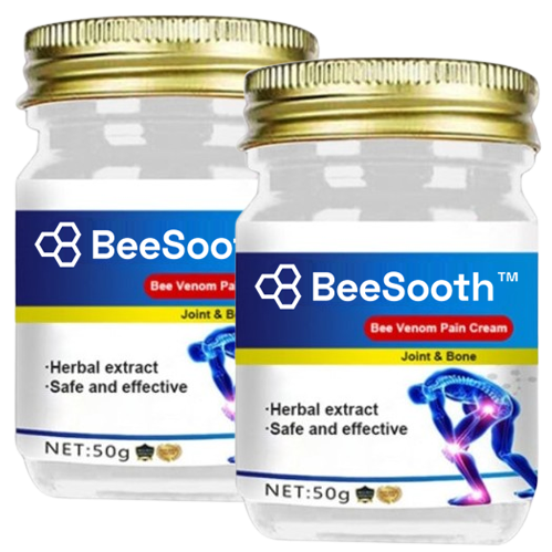 BeeSooth™ | קרם ריפוי לכאבי מפרקים ועצמות ברעל דבורה