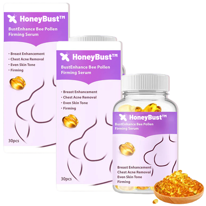 HoneyBust™ | סרום לפיסול ולהרמת החזה עם אבקת דבורים
