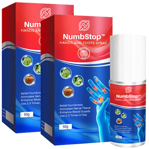 NumbStop™ | ספריי נגד נימול לידיים ורגליים