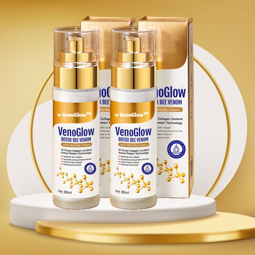 VenoGlow™ | קרם בוטוקס עם ארס דבורים נגד קמטים