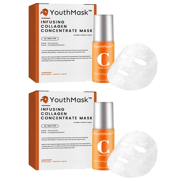 YouthMask™ | מסכת נגד הזדקנות עם הזרקת קולגן