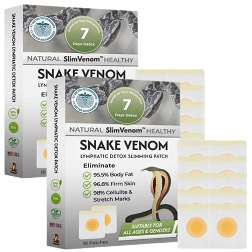 SlimVenom™ | טלאי ניקוי רעלים מארס נחש למערכת הלימפה
