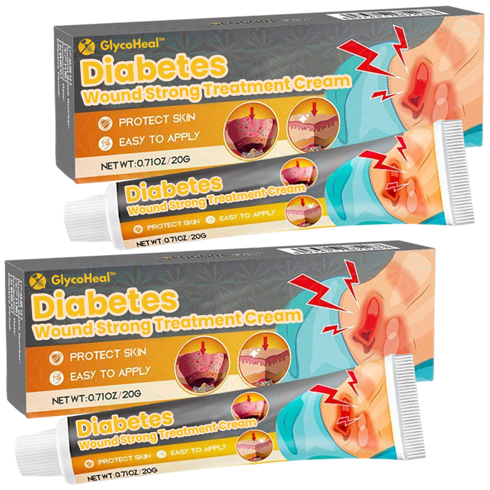 GlycoHeal™ | קרם עוצמתי לטיפול בפצעים סוכרתיים