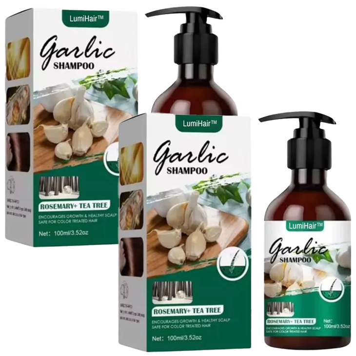 LumiHair™ | שמפו שום לפתרון צמיחת שיער