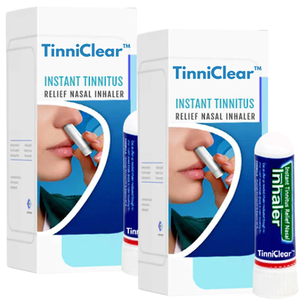 TinniClear™ | משאף אף להקלה מיידית בטינטון