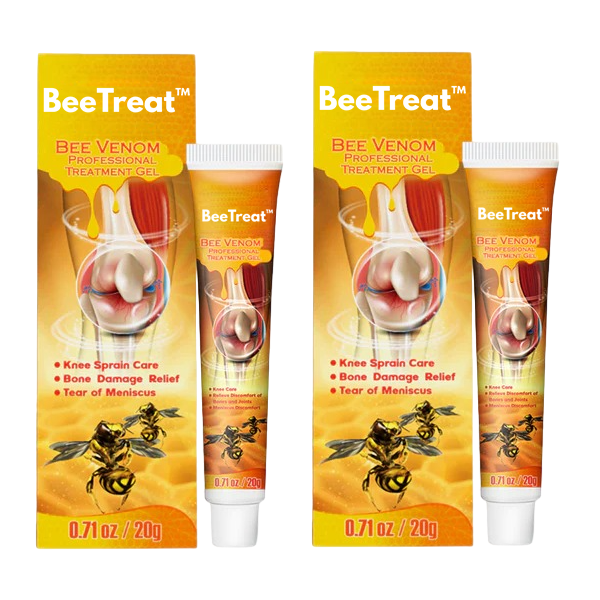 BeeTreat™ | ג'ל מקצועי לטיפול במפרקים ועצמות עם ארס דבורים