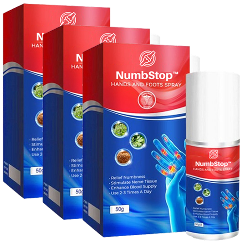 NumbStop™ | ספריי נגד נימול לידיים ורגליים