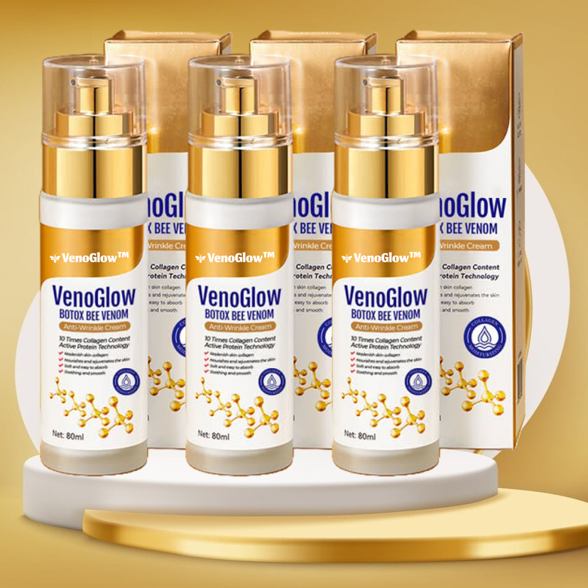 VenoGlow™ | קרם בוטוקס עם ארס דבורים נגד קמטים
