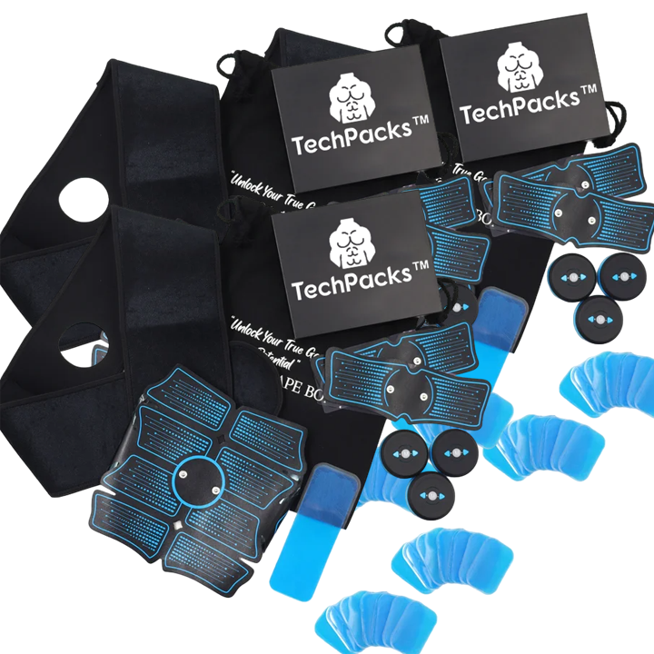 TechPacks™ | מכשיר לגירוי שרירי הבטן והשרירים