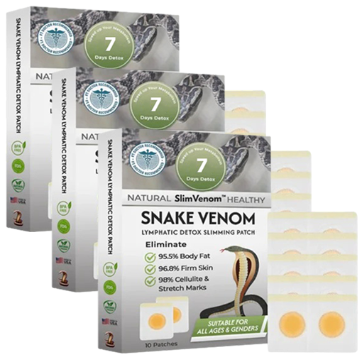 SlimVenom™ | טלאי ניקוי רעלים מארס נחש למערכת הלימפה