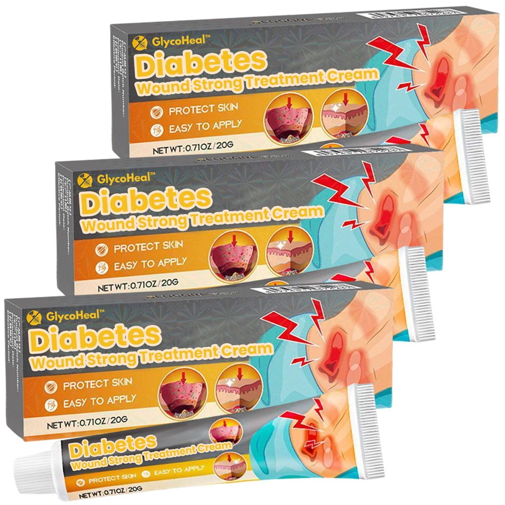 GlycoHeal™ | קרם עוצמתי לטיפול בפצעים סוכרתיים