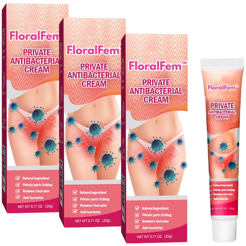 FloralFem™ | קרם אנטיבקטריאלי פרטי לנשים