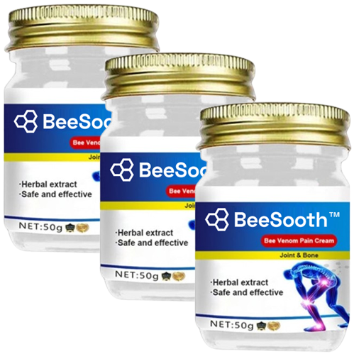 BeeSooth™ | קרם ריפוי לכאבי מפרקים ועצמות ברעל דבורה