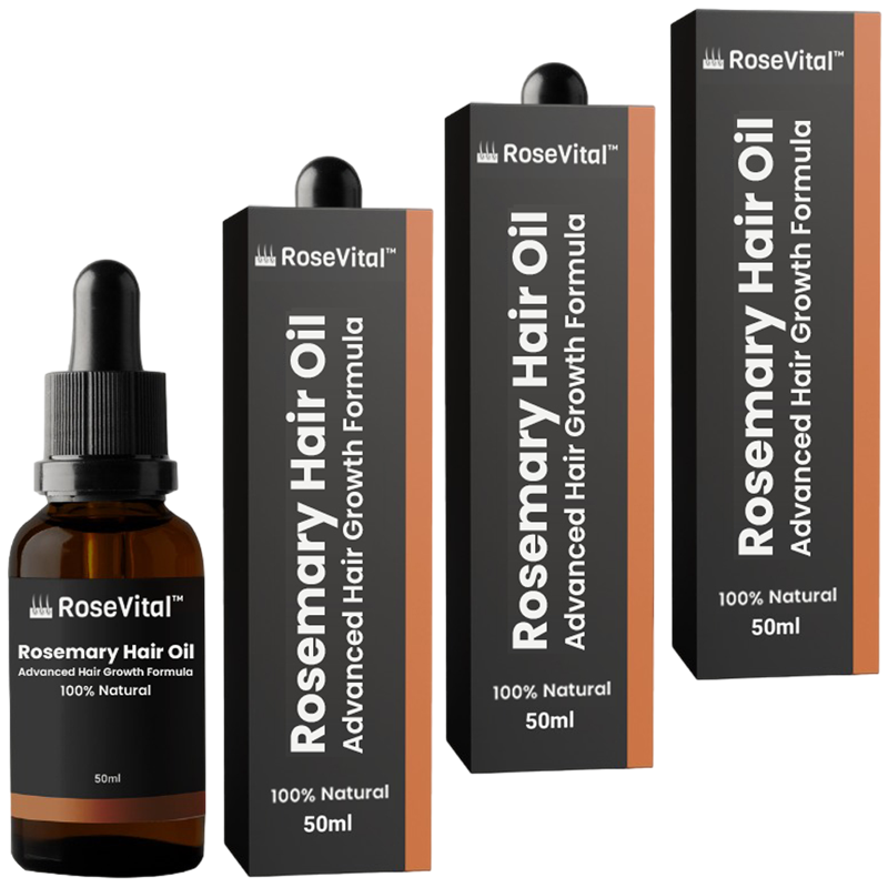 RoseVital™ | שמן רוזמרין לצמיחת שיער