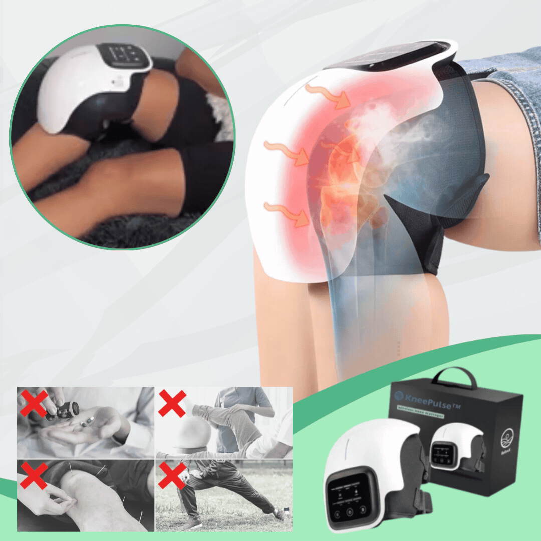 KneePulse™ | הקלה מיידית מכאב ברכיים כרוני ב-10 דקות בלבד!