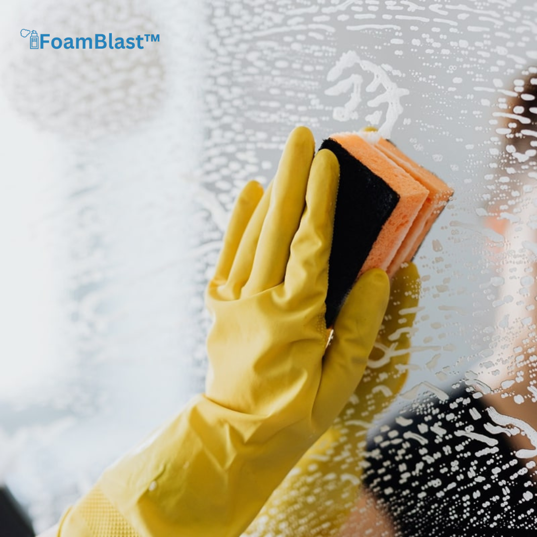 FoamBlast™ | מסיר 98% מהכתמים והלכלוך תוך 30 שניות!